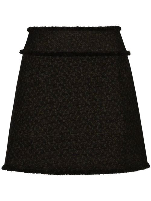 Mini- Skirt bouclé DOLCE&GABBANA | F4CR5TGDCLWN0000